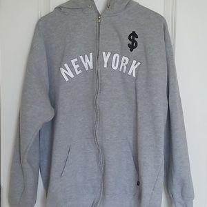 New York zip up hoodie